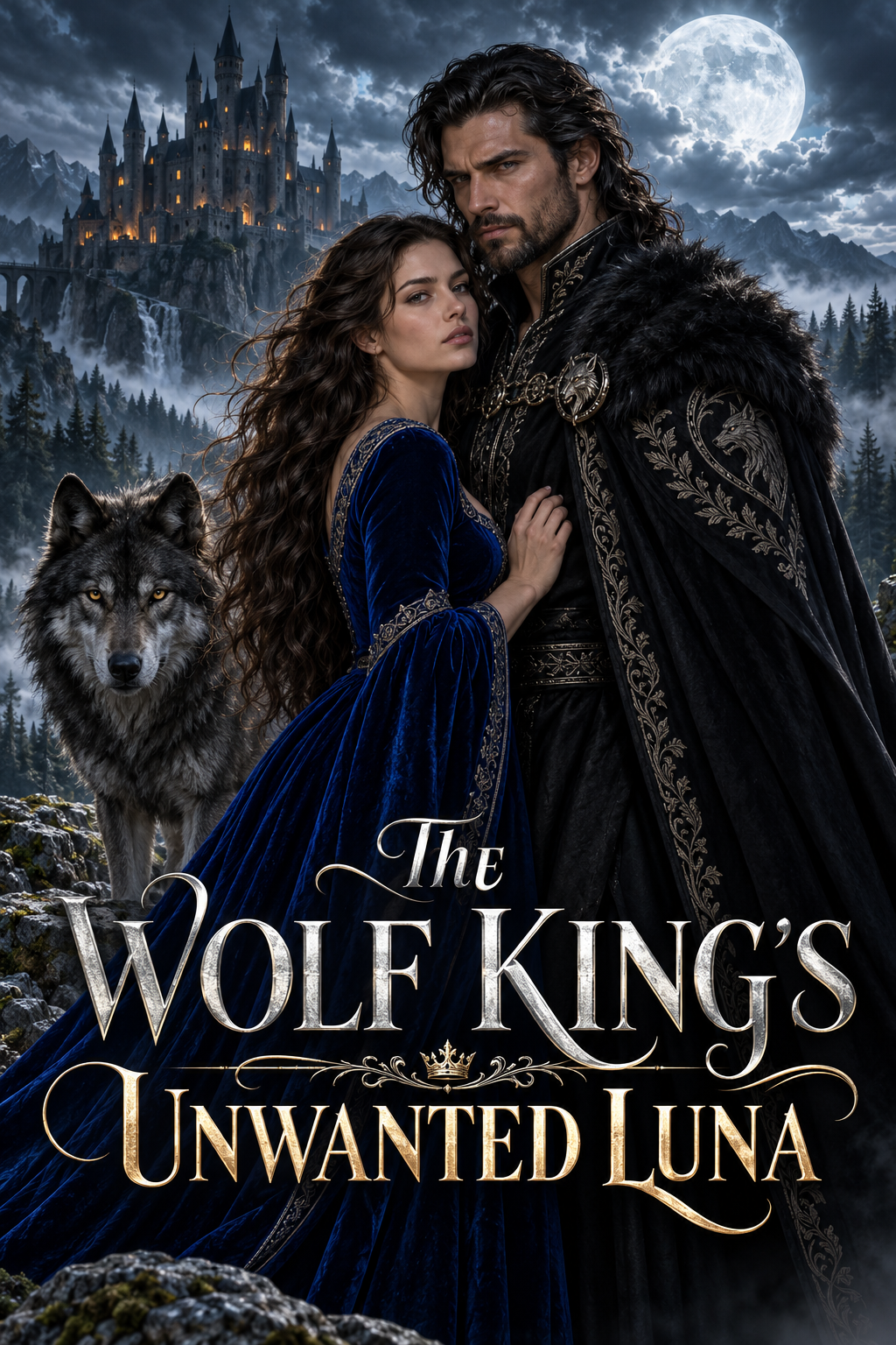 The Wolf King's Unwanted Luna — book cover