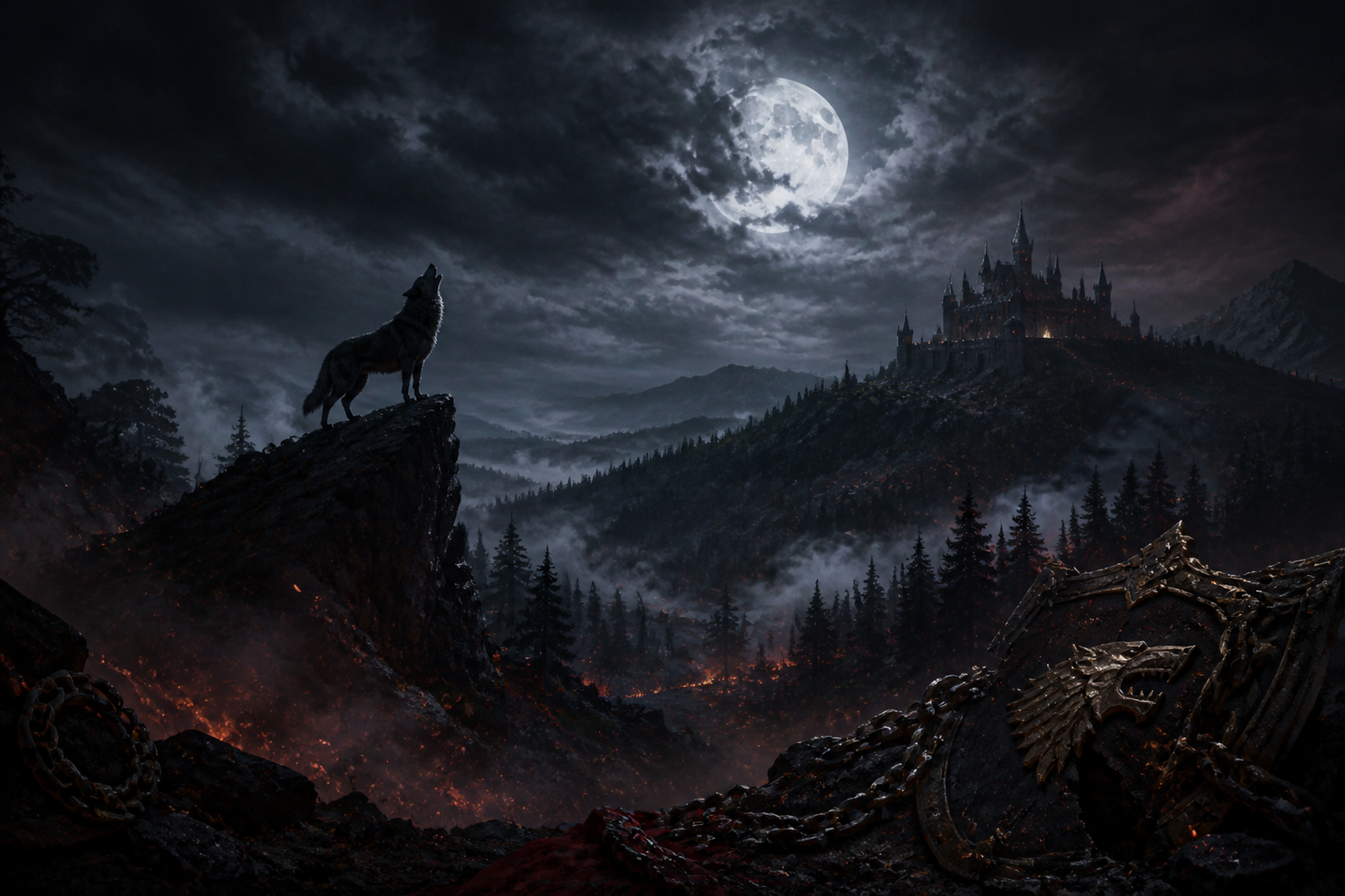 Torn Between Her Alphas - Night Vow end CTA image