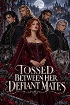 Tossed Between Her Defiant Mates — book cover