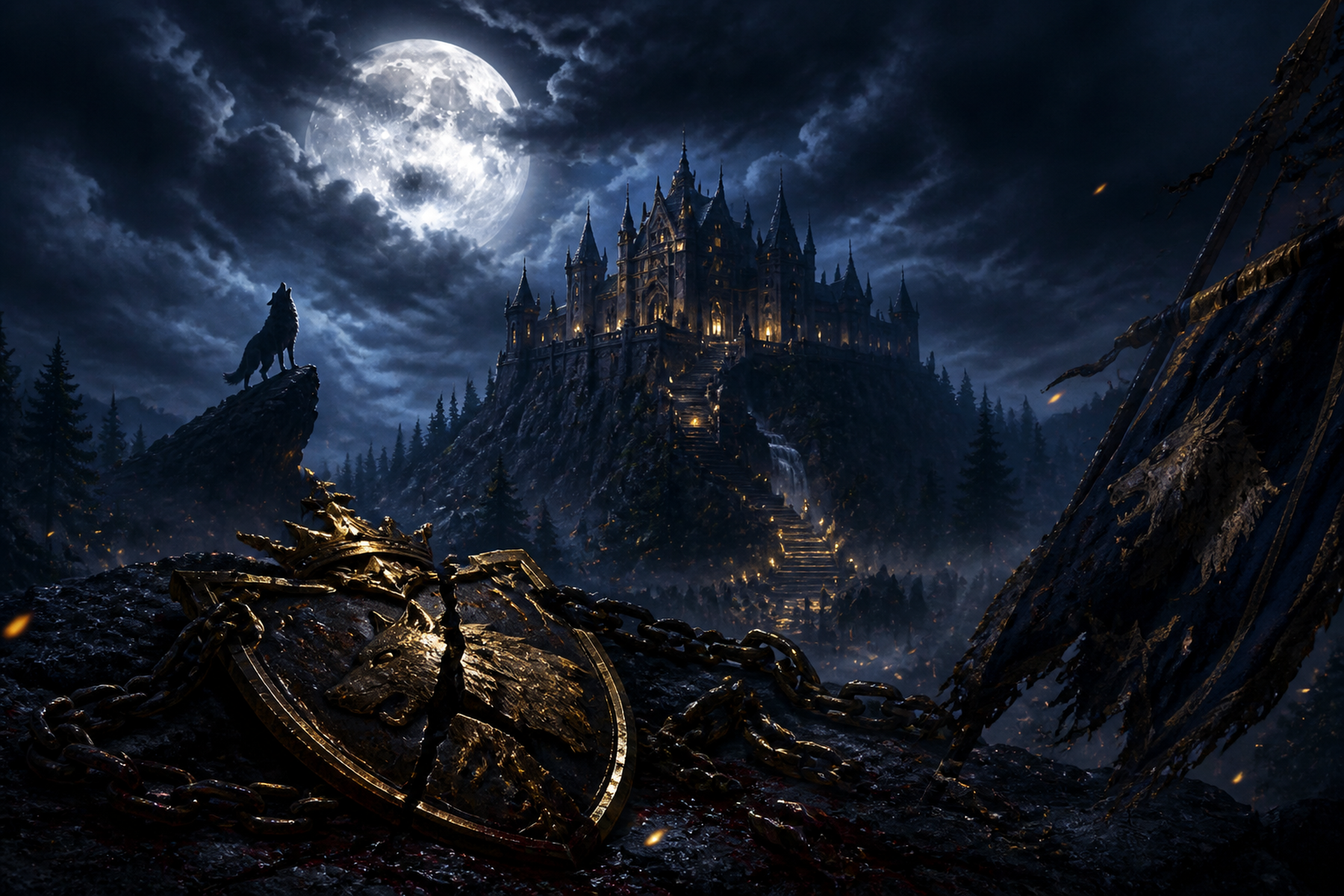 Wolfless No! Call Me Alpha Commander! - Night Vow end CTA image